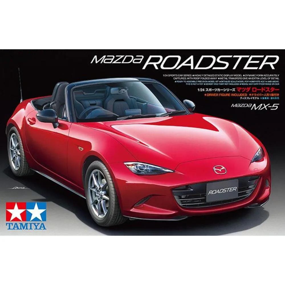 Тамия 24342 1/24 MX 5 Roadster масштаб сборки модели автомобиля строительные наборы oh rc