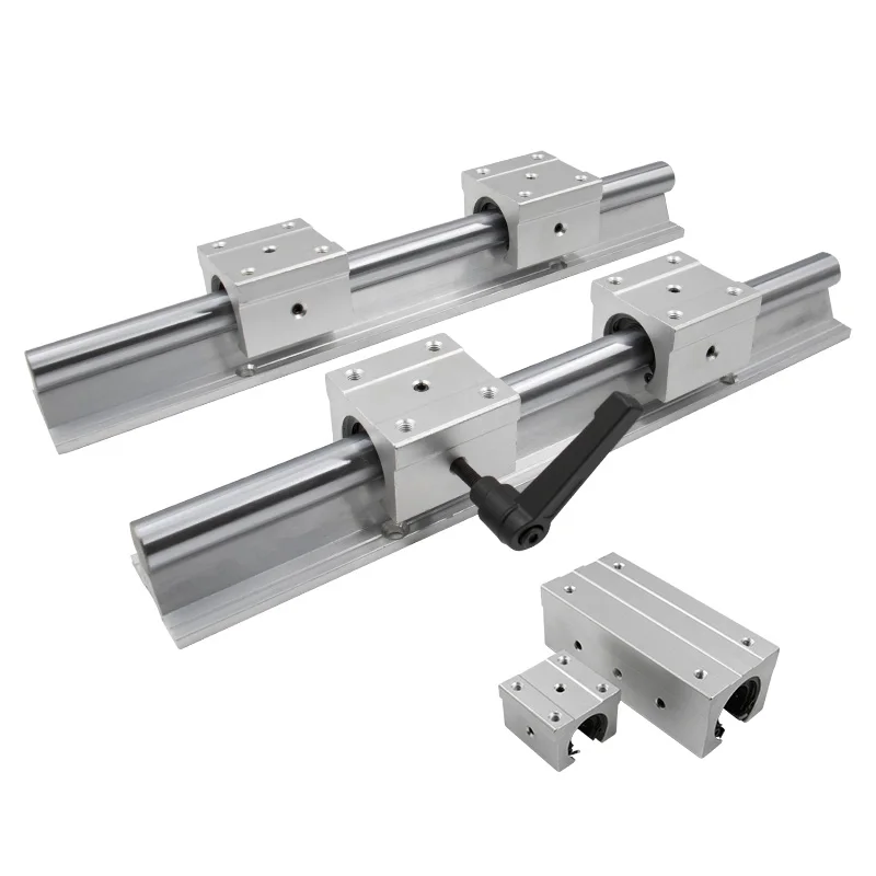 2X TBR16-1200mm 16MM FULLY SUPPORTED LINEAR RAIL 4 TBR16UU Rounter Bearing