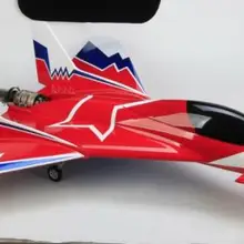 Турбоструйный маленький delta крыла костюм хот-дог, 3D RC турбо модель комплект с убирающимся шасси