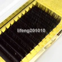 6-14 мм высокого качества 0,07 C локон норки ресницы отдельных накладных ресниц черного цвета удлинения толстые накладные ресницы