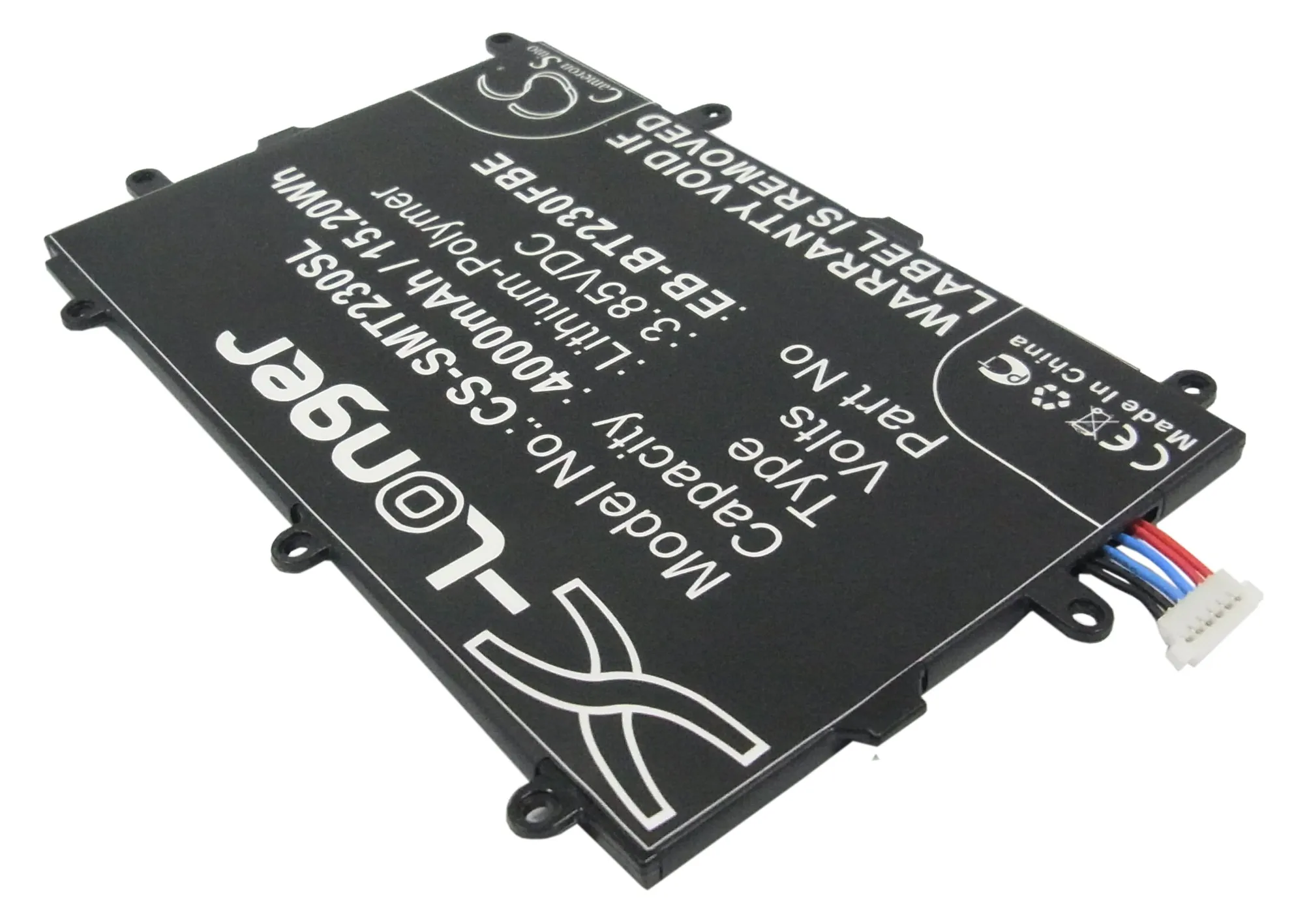 Аккумулятор Cameron Sino SP4073B3H 4000 мач для Samsung Galaxy tab 4 7 0 SM 230 1 10 |Батареи планшетов и