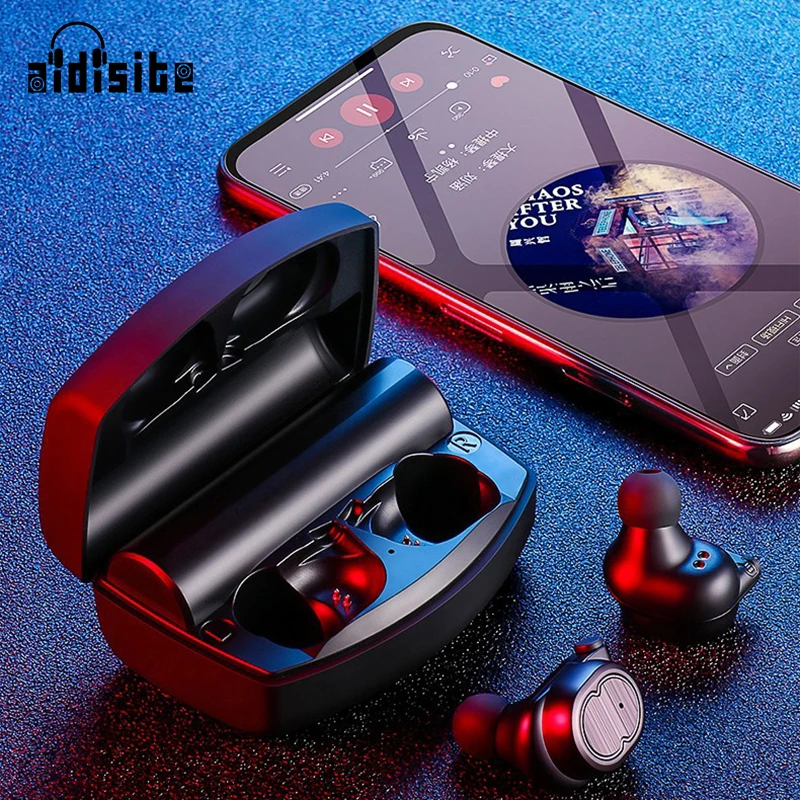 AIDISITE 2200 мАч крепление наушников с Bluetooth наушниками 5 0 беспроводные наушники