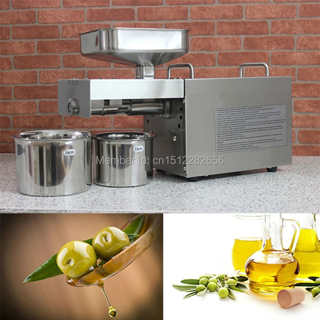 Low Price Small Home Use Oil Extractor Presser  Olive/Coconut/Peanut/Sunflower Seeds Domestic Mini Oil Press for Kitchen  Use - China Oil Press Machine, Soy Bean Oil Press