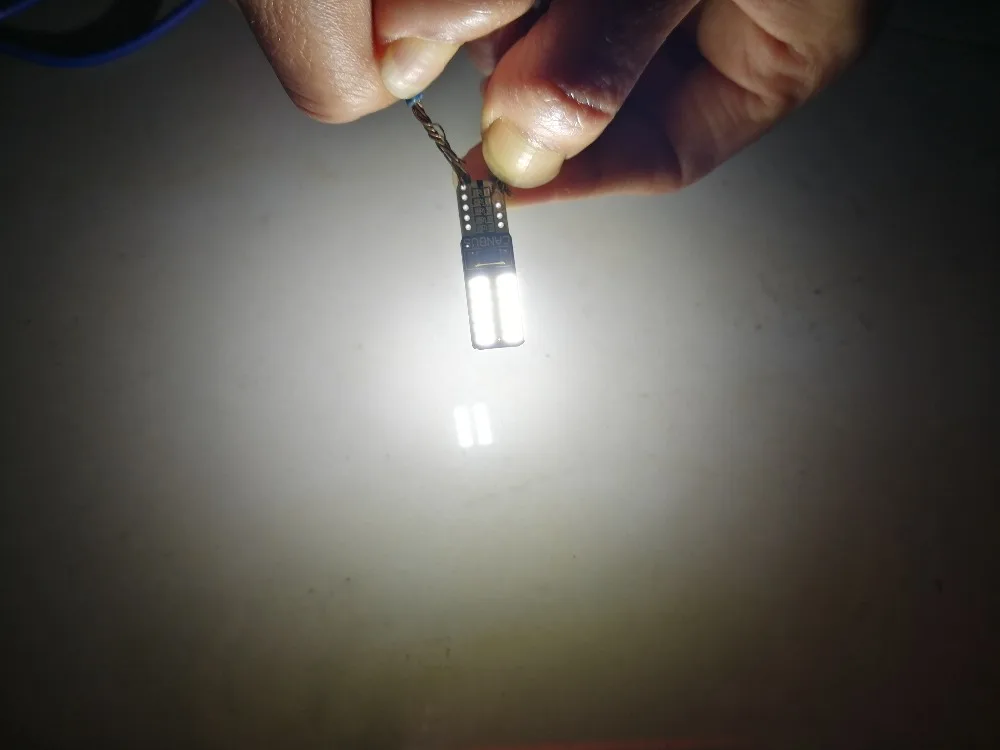 10 шт. T10 светодиодный 194 W5W 24 CANBUS 3014SMD безотказный автомобильный боковой