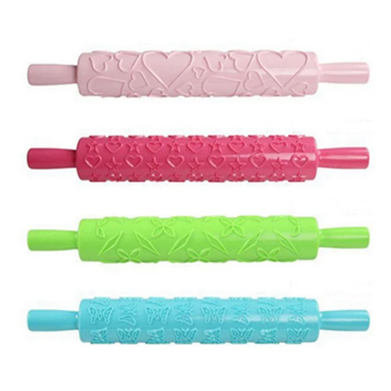 Антипригарная скалка для помадки тиснение торта тесто ролик украшения трафарет для выпечки ремесла DIY кухонные инструменты для выпечки