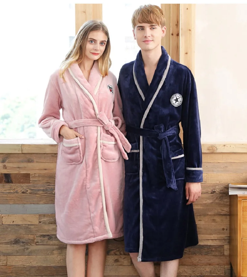 winter couples flannel robes (10)