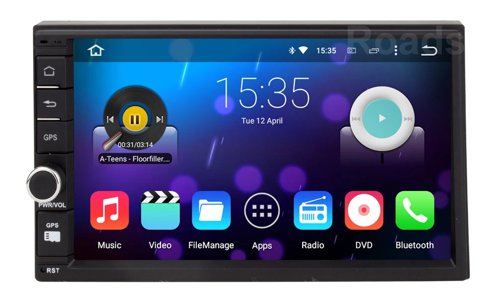 

android 5.1.1 2 din Universal Central Multimedia Car DVD Player Radio GPS Navigation