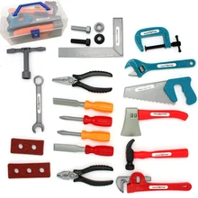 Новые мини-наборы для хранения в коробке, 22 шт., инструменты для ремонта детей, чемоданы, инструменты, наборы игрушек для мальчиков и девочек, умения, Тренировки Мозга, ролевые игры, игрушки