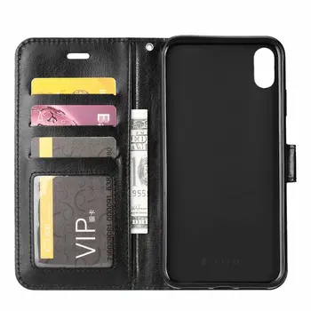 

10pcs/lot& For Google pixel 2 XL Crazy Horse Wallet Leather Case With Photo Frame Card Slots Cover For Google pixel 3 XL