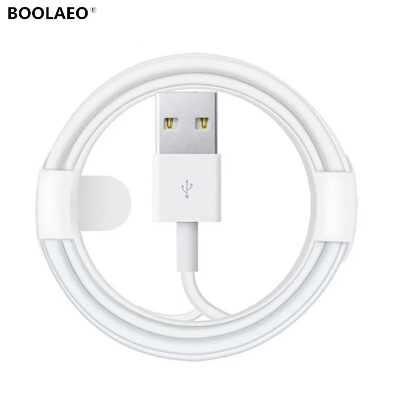 BOOLAEO USB зарядный кабель для iPhone X XS Max XR Быстрая зарядка передачи данных 5 5S SE 6 6S 7 8 Plus