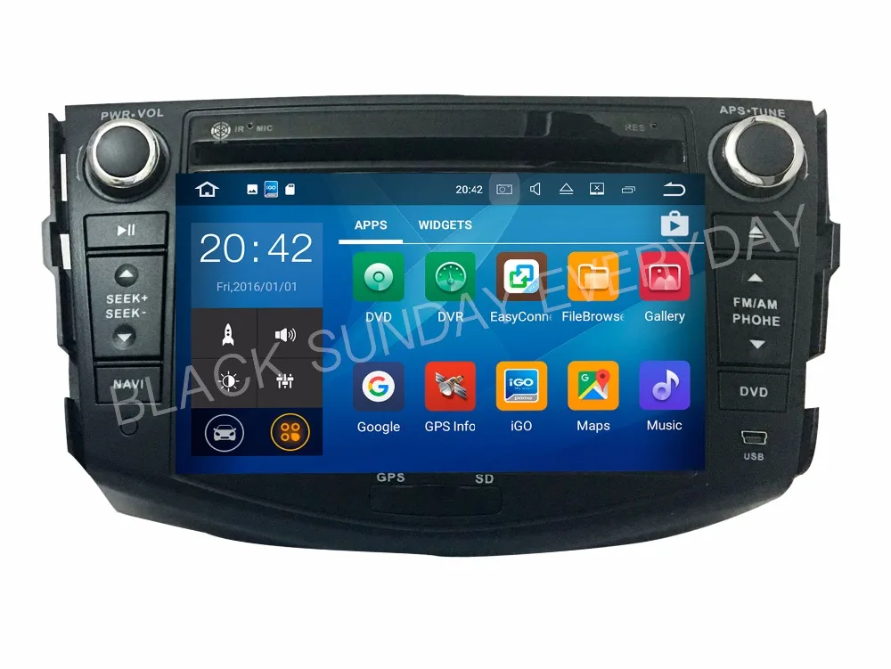 Cheap ROM 32G 4GB RAM Android 8.0 Car DVD PC Multimedia DVD Player GPS Navi Stereo Radio Fit TOYOTA RAV4 2006 2007 2008 2009 10- 2012 0