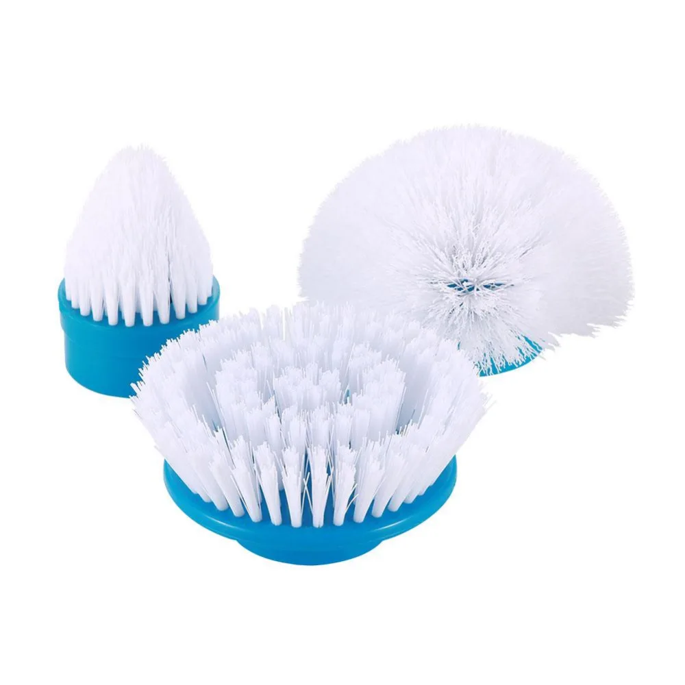 3Pcs/set Multifunctional Cleaning Brush Set Flat Dome Corner
