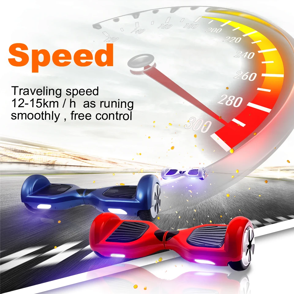 6.5 inch Bluetooth Electric Smart Self Balance Hover Board Scooter Hoverboard Two Wheels Skateboard European warehouse
