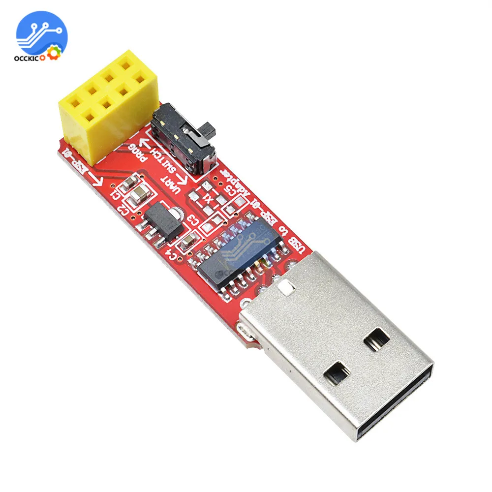 Модуль Wi Fi с USB на ESP8266 ESP 01/01S плата адаптера драйвером CH340 беспроводной приемник