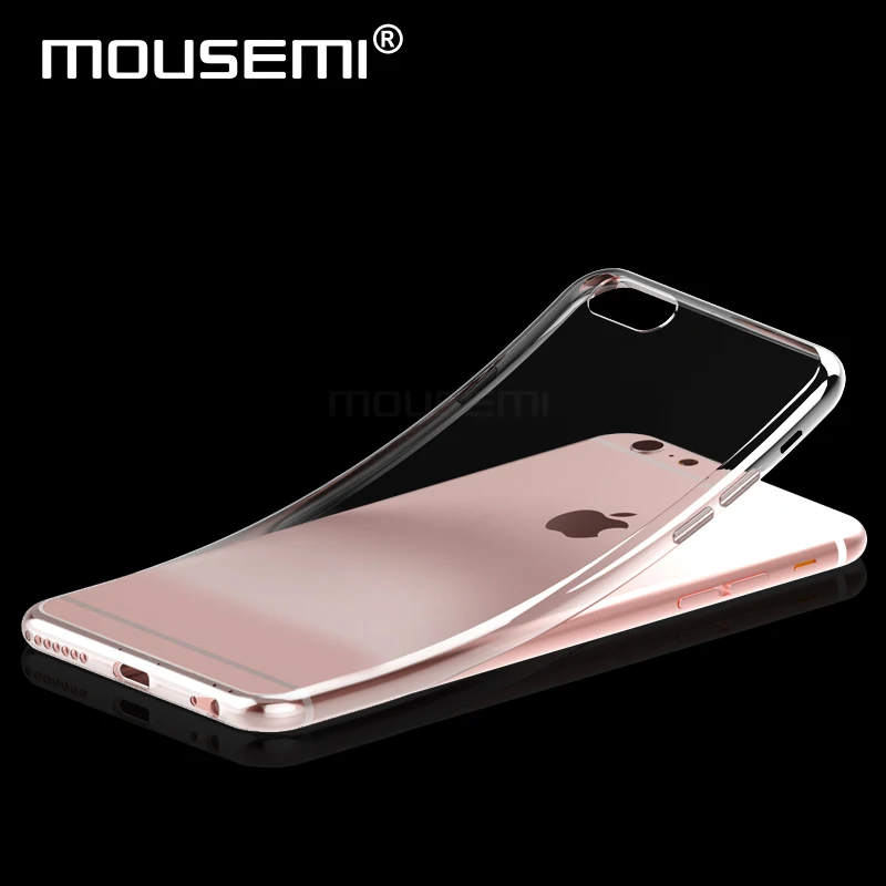 Transparent cases for iphone 6 case silicone cover for 6S iphone case luxury tpu soft cases for iphone 6s 6 plus covers coque