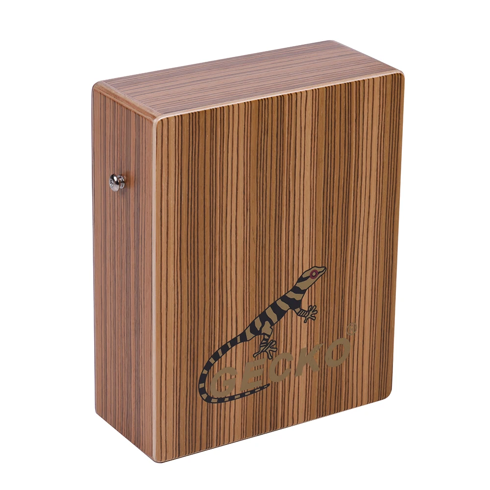 GECKO C-68Z Портативный Путешествия Cajon коробка барабан ручной барабан деревянный ударный инструмент с ремешком сумка для переноски