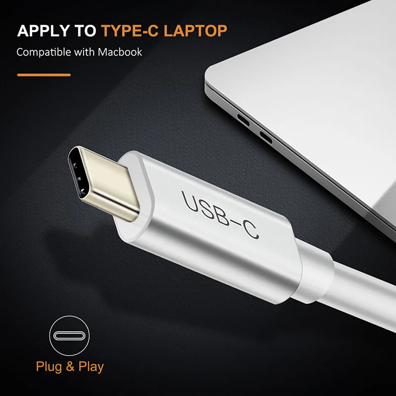 Cabletime USB C HDMI VGA адаптер типа к 4K конвертер 3 1 для Samsung Galaxy S9/S8/Note 9 Huawei Mate N129|Кабели VGA| |
