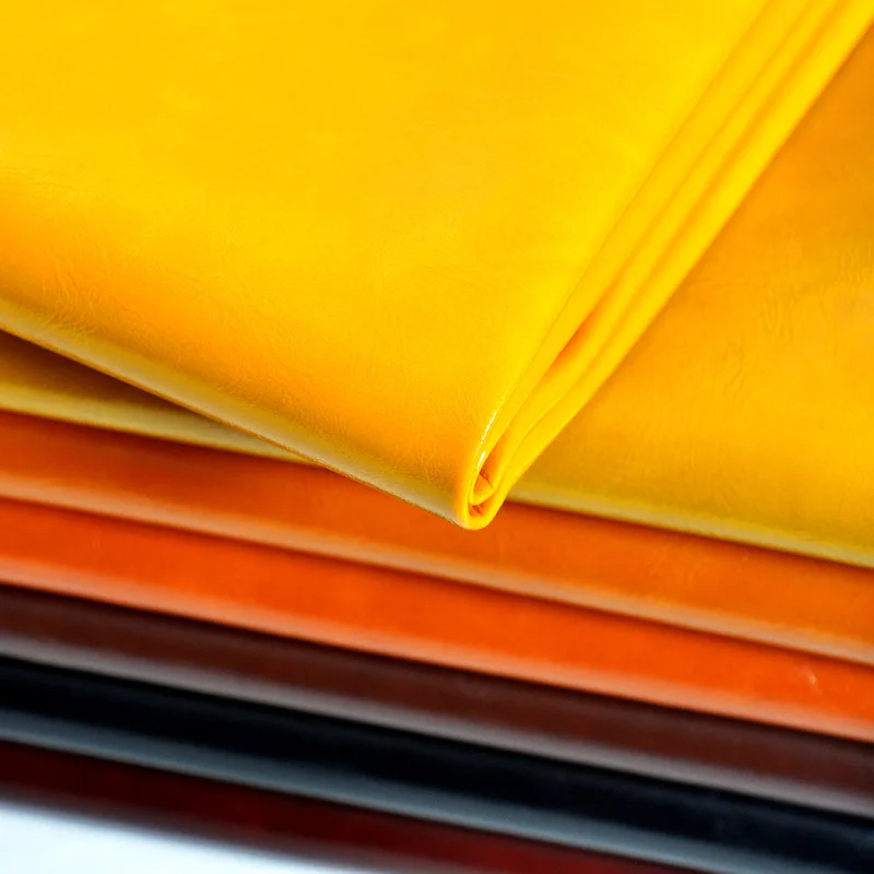 Buy Oil wax PU leather fabric/sofa cloth polishing