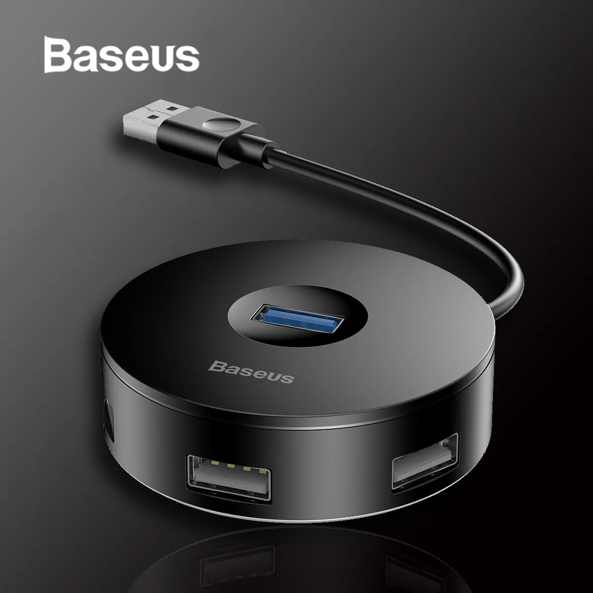 Baseus USB 3,0 4-Порты и разъёмы usb-хаб адаптер 5 Гбит концентратор USB type C для huawei компьютер PC/Mac OS Тип C USB 3,0 концентратор