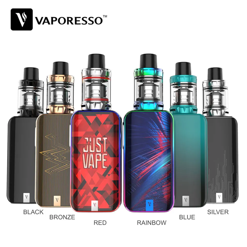 Оригинальный 80 Вт Vaporesso Luxe Nano комплект сенсорного экрана с 2500 мАч встроенный аккумулятор и 3,5 мл/2 мл SKRR-S мини-танк E-cig Kit VS LUXE