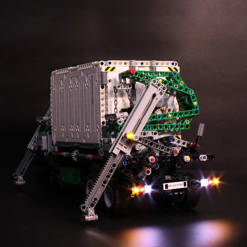 Продажа Светодиодный светильник Набор для Lego Technic 42078 совместимый 20076 Mack AnthBig строительные блоки для грузовиков кирпичи игрушки (светодиодный светил...