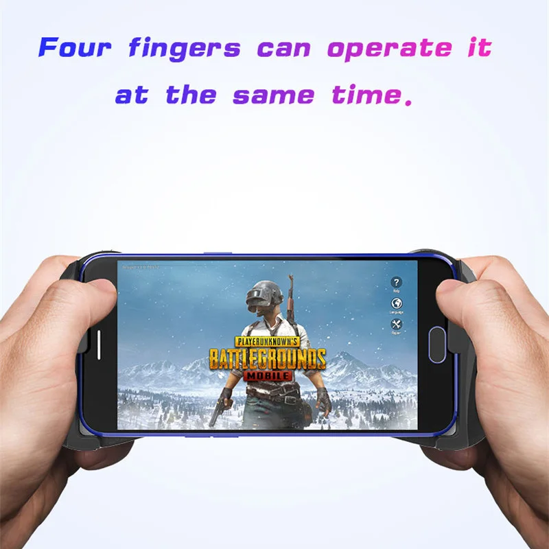 MOCUTE 057 Bluetooth Gamepad PUBG Controller Gaming Trigger for Mobile Gamepad Fire Button Aim Key Shooter for IPhone Samsung