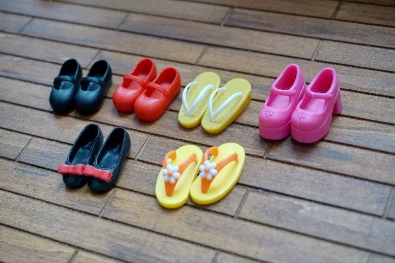 

Blyth licca shoes doll 1/6 High-heeled flats doll shoes for licca azone bjd doll kids toys gift Shoes for Blyth Azone OB