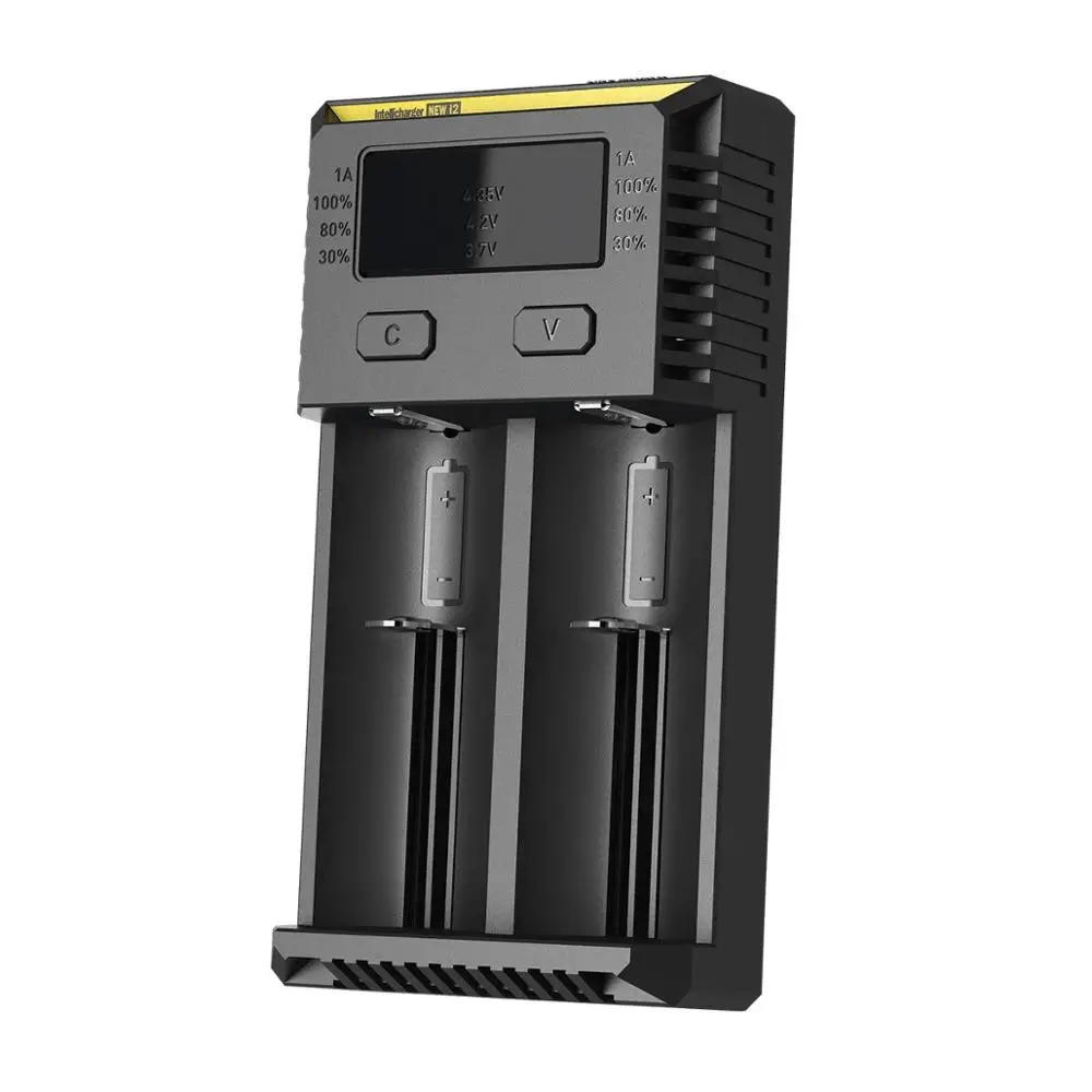 Новое универсальное зарядное устройство Nitecore Intellicharger i2 16340 CR123A 10440 AA AAA 14500 18650 26650