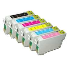 T0791 Ink Cartridge For Epson Stylus Photo 1400 1410 PX660 P50 PX650 PX700W PX710W PX720WD PX730WD PX810FW T0791 - T0796 T0791 Ink Cartridge For Epson Stylus Photo 1400 1410 PX660 P50 PX650 PX700W PX710W PX720WD PX730WD PX810FW T0791 - T0796