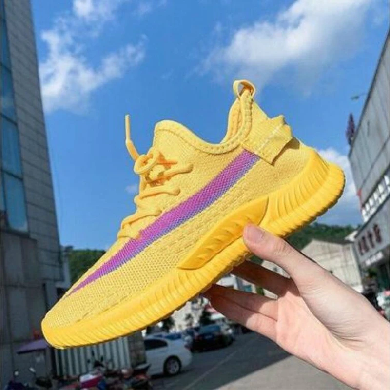 

2019 Casual Women Vulcanize Shoes Woman Fashion Pink Female Sneakers Light Tenis Feminino Mesh Lady Shoes Zapatos De Mujer W409