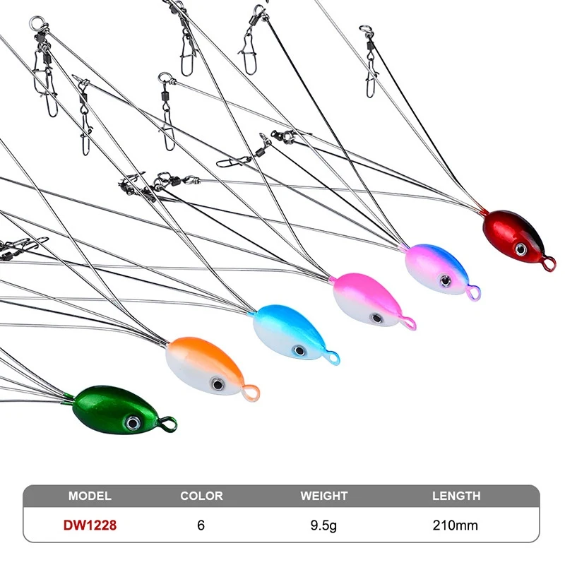 Зонтик, рыболовная приманка, 5 рук, Alabama Rig, головка, плавающая приманка, рыболовная группа, приманка, защелкивающиеся поворотные рыболовные снасти