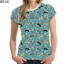 Индивидуальные Модные Печатные Great Dane футболка 3D летняя футболка для женщин Повседневная женская летняя брендовая одежда с коротким рукавом