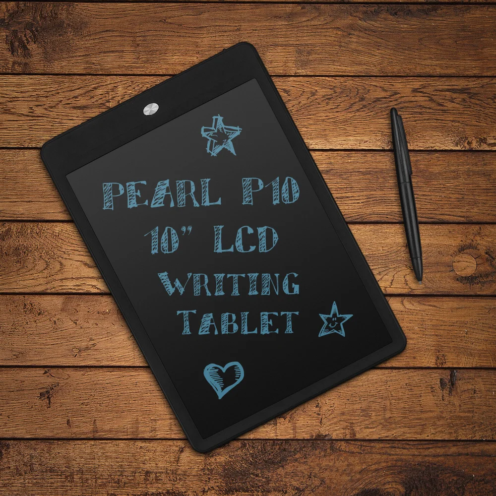Parblo Pearl P10 10 Ultra thin LCD Writing Tablet Portable E Writer Paperless Notepad with Erazer