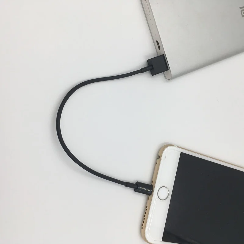 

20cm Charging Sync Data usb cable for iPhone X Xs Max XR 8 7 6 6S Plus 5 5s SE iPad Mini Air Pro Power Bank Cable