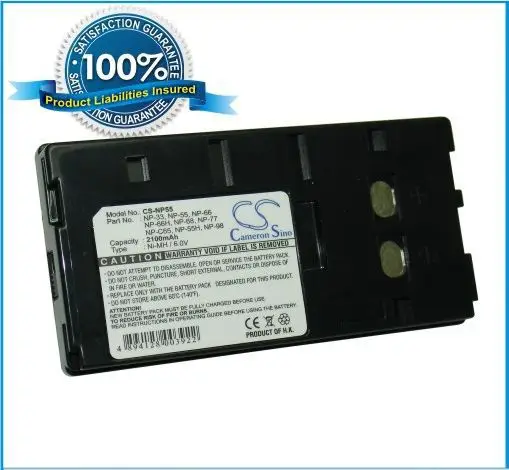 NP-55 Аккумулятор для SONY CCD-F300, CCD-F301, CCD-F302, CCD-F31, CCD-F33, CCD-F330, CCD-F335, CCD-F34, CCD-F340, CCD-F35, CCD-F350, CCD-F350E