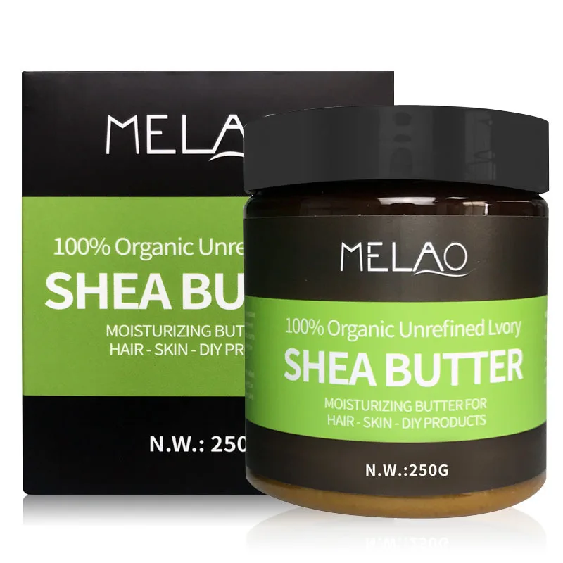 Natural Shea Butter Oil Cream 100% Organic Unrefined Lvory Moisturizing For Hair Dry Skin Sunscreen 250g Repairing Care | Красота и