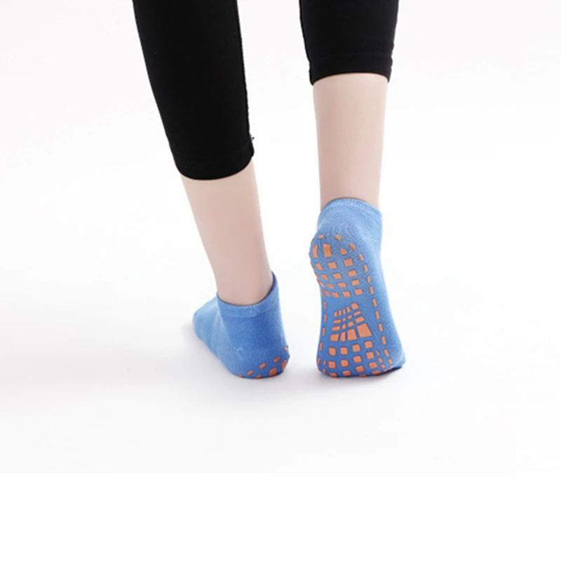 1 пара, мужские и женские спортивные носки для йоги, силиконовые Нескользящие Дышащие носки для пилатеса и балета, танцевальные носки, Тапочки