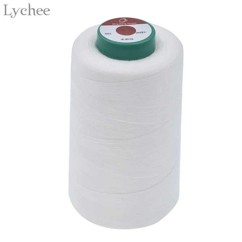 Lychee 3000 м длинные 40s/2 водорастворимые швейные нитки аксессуары для одежды DIY