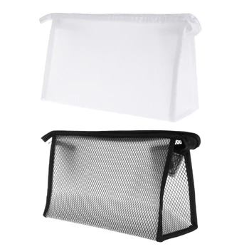 

Women Mesh Bag Travel Cosmetic Bags Makeup Case Storage Pouch Toiletry Organizer