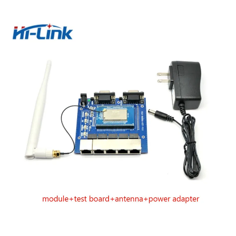 ethernet Linux openwrt умный wifi модуль startkit HI-Link HLK-7688A комплект