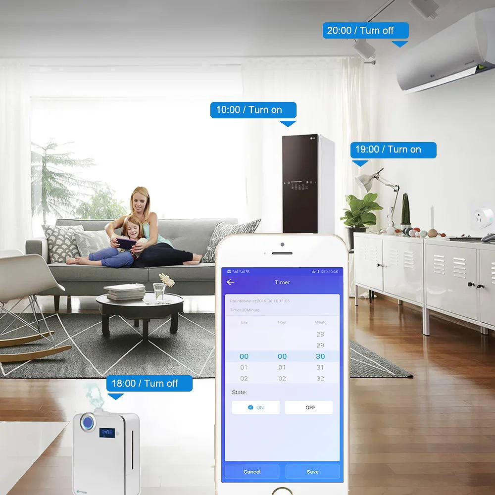 WiFi умный котел переключатель водонагреватель умный жизнь Ewelink приложение дистанционное управление Amazon Alexa Echo Google Home Голосовое управление