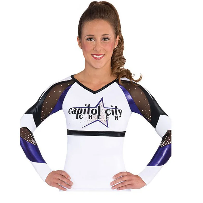 Competion Professional Lycra Cheerleader Uniform male/female