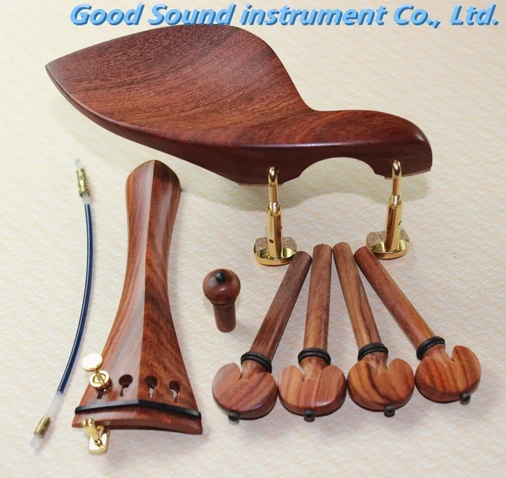 

new 1 Sets of Fine Rosewood 4/4 Violin Parts,violin accessories
