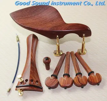 

new 1 Sets of Fine Rosewood 4/4 Violin Parts,violin accessories