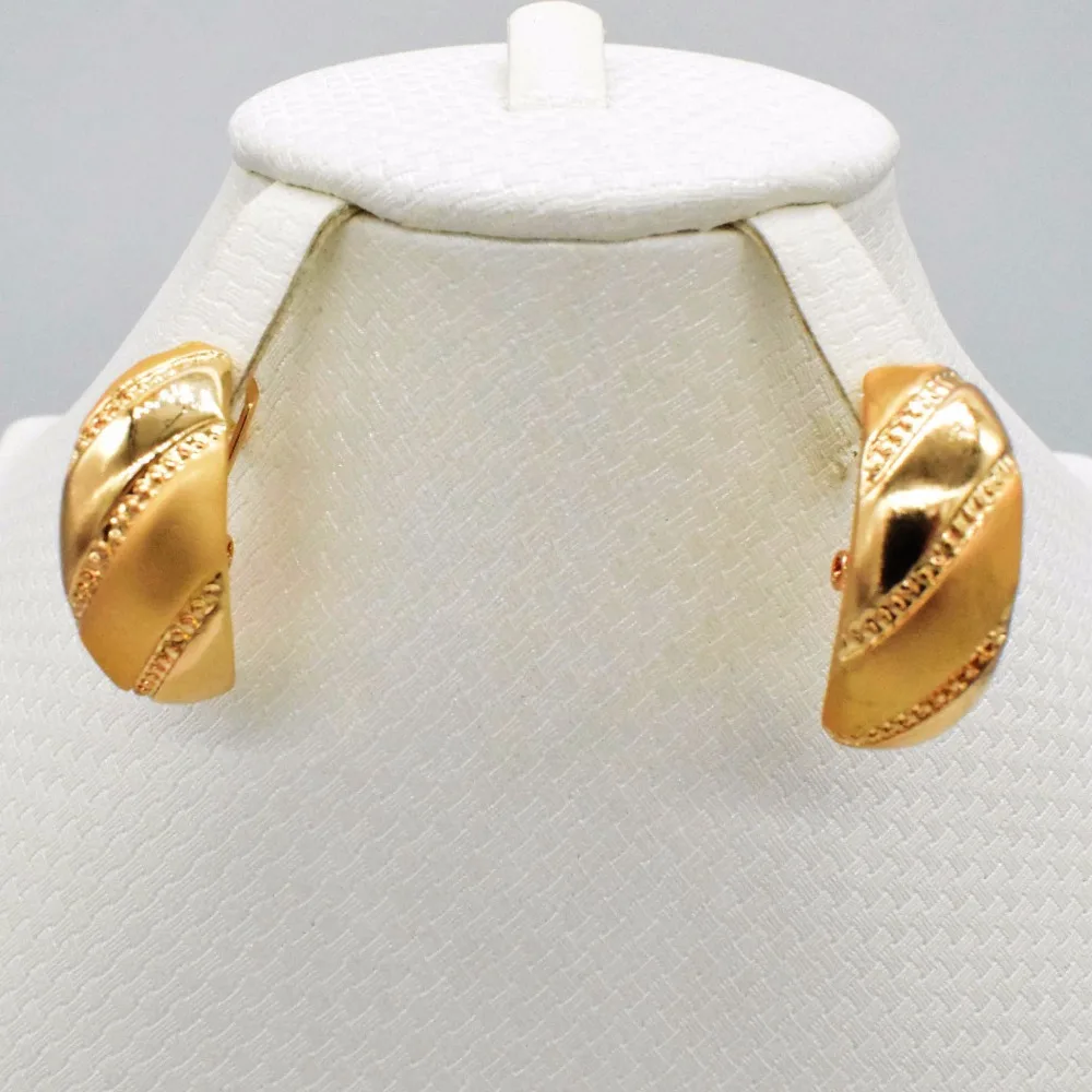 Свадебный подарок нигерийские Свадебные африканские бусы ювелирный набор бренд Женская Мода Дубай комплект ювелирных украшений золотистого цвета дизайн