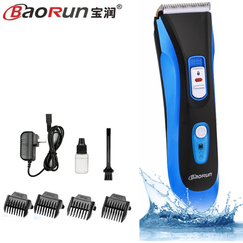 BAORUN IPX7 Grade Waterproof Professional Hair Trimmer High Quality