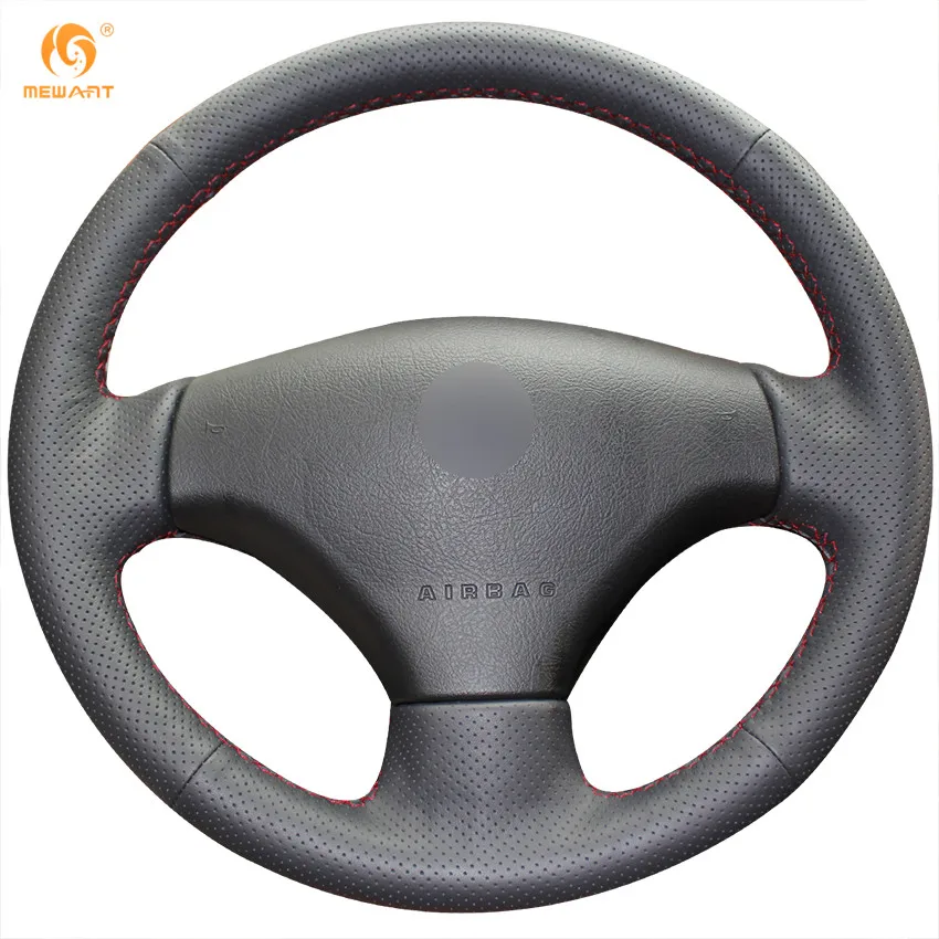 Prix pour Mewant Noir Artificielle En Cuir Couverture De Volant de Voiture pour Peugeot 206 2007-2009 Peugeot 207 Citroen C2 Prix pour Mewant Noir Artificielle En Cuir Couverture De Volant de Voiture pour Peugeot 206 2007-2009 Peugeot 207 Citroen C2
