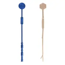 Алюминий бар вечерние Семья Dine вместе Мадлер для перемешивания, смешивания палочки ковш мешалка соломинка для помешивания Коктейльные шпажки