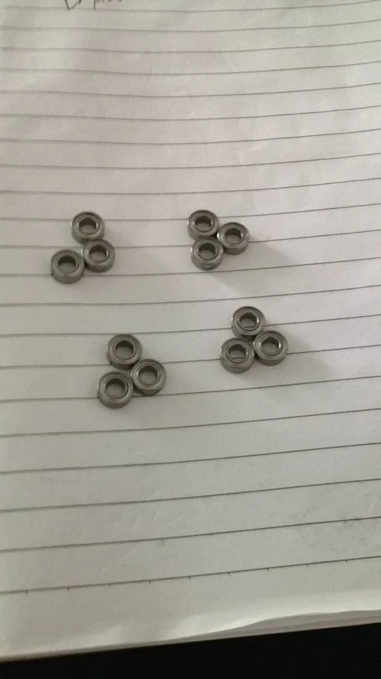 SMR84ZZ bearings 50 PCS 4*8*3 ABEC-3 Stainless steel bearings