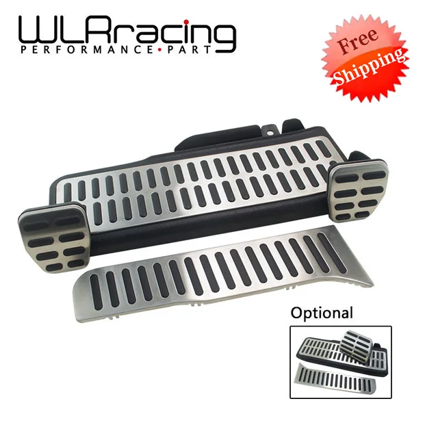 FR Stainless Car Accelerator Gas Brake pedal Clutch Pedal For VW Volkswagen Jetta MK5 Golf 5 6